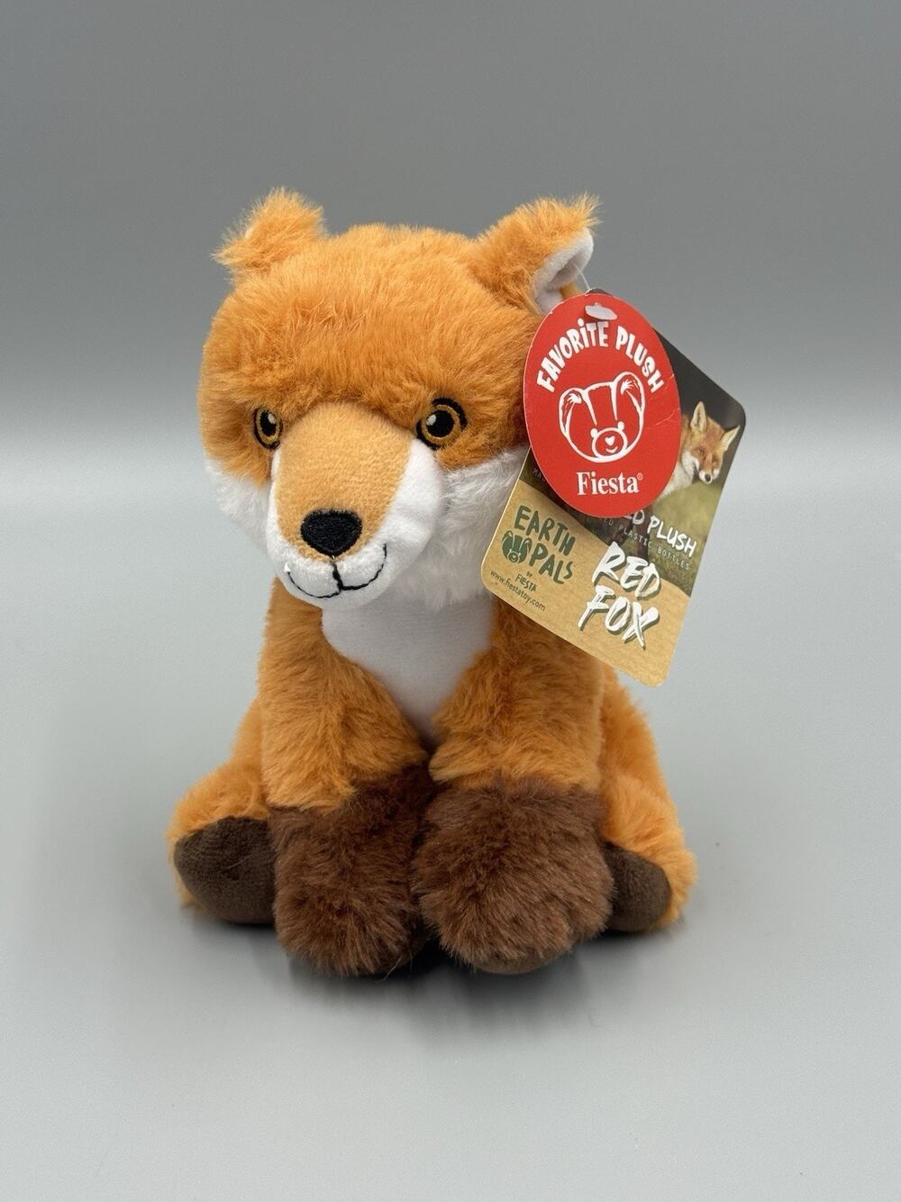 Earth Pals by Fiesta Plush Red Fox 7 Inch Stuffed Animal